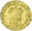 ½ Ecu d'or (Louis XIII - X - Amiens)