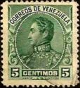 Simón Bolívar facing left
