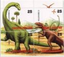 Diplodocus and Carnotaurus