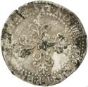 ½ Franc (Henri III - B - Rouen)