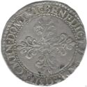 ½ Franc (Henri III - D - Lyon)