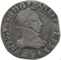 ½ Franc (Henri III - F - Angers)