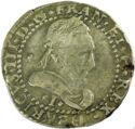 ½ Franc (Henri III - I - Limoges)