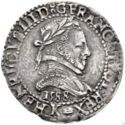 ½ Franc (Henri III - K - Bordeaux)