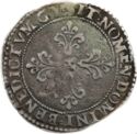 ½ Franc (Henri III - •K - Saint Lizier)