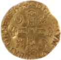 1 Enri d'or (Henri II. H - La Rochelle)