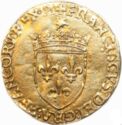 1 Ecu d'or (Francis I - Tours. No date)