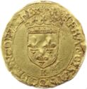 1 Ecu d'or (Francis I - K - Bordeaux. No date)