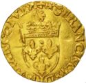 1 Ecu d'or (Francis I - Bordeaux. No date)
