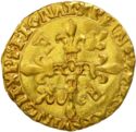 1 Ecu d'or (Francis I - Bordeaux. No date)