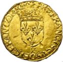 1 Ecu d'or (Francis I - K - Bordeaux. No date)