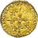 1 Ecu d'or (Francis I - K - Bordeaux. No date)
