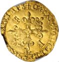 1 Ecu d'or (Francis I - L - Bayonne. No date)