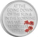 5 Pounds (The Remembrance Day 2021 - Silver)
