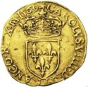 1 Ecu d'or (Charles IX. R - Saint-André de Villeneuve-lès-Avignon)