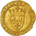 1 Ecu d'or (Charles VI 3tr issue - No date)