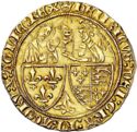 1 Salut d'or (Charles VI - Paris. No date)