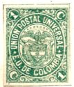 Coats of Arms inscribed Union Postal Universal
