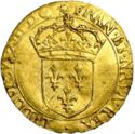 1 Ecu d'or (Louis XIII. N - Montpellier)