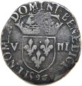 ⅛ Ecu (Henry III. 9 - Rennes)