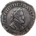 ½ Franc (Henri IV. D - Lyon)