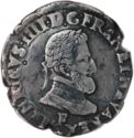 ½ Franc (Henri IV. F - Angers)