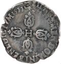 ½ Franc (Henri IV. F - Angers)