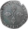 ½ Franc (Henri IV. S - Troyes)