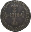 ½ Franc (Henri IV. Compiègne)