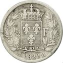 ½ Franc (Charles X. H - La Rochelle)
