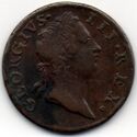 ½ Pence (long bust)