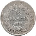½ Franc (Louis Philippe. D - Lyon)