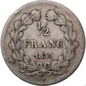 ½ Franc (Louis Philippe. L - Bayonne)