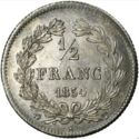 ½ Franc (Louis Philippe. T - Nantes)
