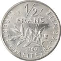 ½ Franc (Silver Piedfort)