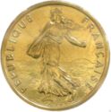 ½ Franc (Gold Piedfort)