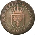 ½ Sols (Louis XV - AA - Metz)