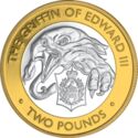 2 Pounds (The Queen's Beasts: The Griffin of Edward III - Silver)