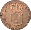½ Sols (Louis XVI. W - Lille)