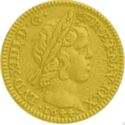 ½ Louis d'or (Louis XIIII. Child. Short curl. A - Paris. Piedfort)