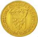 ½ Louis d'or (Louis XIV. Older head. A - Paris)