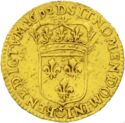 ½ Louis d'or (Louis XIV. Older head. D - Lyon)
