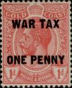 War Tax Stamps