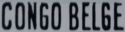 Native Canoe manual overprint "CONGO BELGE"