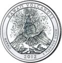 25 Cents / Quarter (Hawai'i Volcanoes)