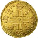 ½ Louis d'or (Louis XIV. Sun - M - Toulouse)