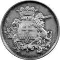 coats of arms for Ypres - 1869 (attendance token)
