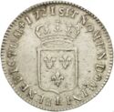 ⅓ Ecu (Louis XV - L - Bayonne)