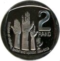 2 Rand (25th Anni. Democracy in South Africa - Freedom of Religion, Belief and Opinion)