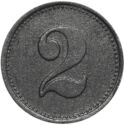 2 Pfennig (Bank f. Handel u. Industrie)